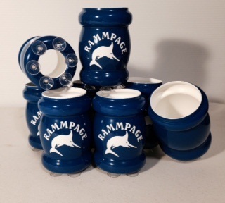 Suction Koozie imprinted with Rammpage